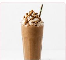 Coffee Almond Fudge Milkshake